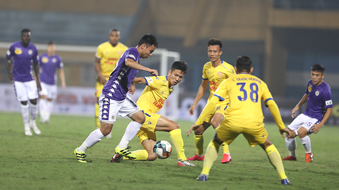 Kết quả bóng đá Việt Nam: Nam Định 3-0 Hà Nội. BĐTV, VTV6. V-League